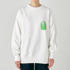 イオのプルー Heavyweight Crew Neck Sweatshirt