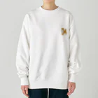 Kotetsu diary(SUZURI店)のゆるゆる柴犬 Heavyweight Crew Neck Sweatshirt