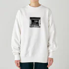 ブルテリアのにきぶうのカフェと犬 Heavyweight Crew Neck Sweatshirt