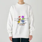 むちんアゲショップの家族のかたち Heavyweight Crew Neck Sweatshirt