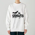 GRIMWORKSのGRIMBATS logo-1 Black ヘビーウェイトスウェット