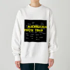 NEON_LINEのAMERICAN TOUR Heavyweight Crew Neck Sweatshirt