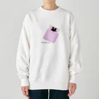 くろねこの猫が寝込んだ Heavyweight Crew Neck Sweatshirt