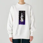 ハク坊の御狐神ハク坊 Heavyweight Crew Neck Sweatshirt