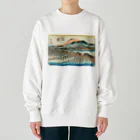 Y.T.S.D.F.Design　自衛隊関連デザインの三条大橋　浮世絵 Heavyweight Crew Neck Sweatshirt