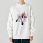 はてナちゃんのオリジナルイラスト文字なしver. Heavyweight Crew Neck Sweatshirt