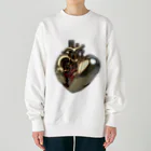 northwardの心像の心臓 Heavyweight Crew Neck Sweatshirt