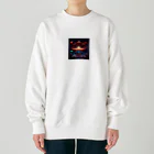 RETRO GAME CENTERのSHOOTING GAMEⅡ Heavyweight Crew Neck Sweatshirt