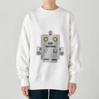 CUTOY MEMORY -可愛いおもちゃの思い出-のロボットくん Heavyweight Crew Neck Sweatshirt