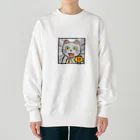 N's Creationのネコ、衝撃を受ける。 Heavyweight Crew Neck Sweatshirt