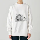 空想画学販売所のクマのキャンプ Heavyweight Crew Neck Sweatshirt