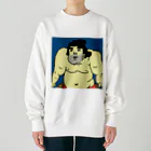 じゃぱにぃずぴぃぽぅの雲龍久吉 Heavyweight Crew Neck Sweatshirt