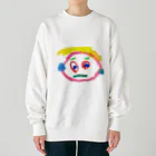 こどもの絵の３さい の じがぞう Heavyweight Crew Neck Sweatshirt