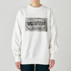 きしもとをんのうぉんしょうかい ロゴ Heavyweight Crew Neck Sweatshirt