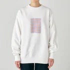 tokimekizaのチェック柄 Heavyweight Crew Neck Sweatshirt