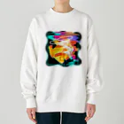 オカユのサイバーフレンチトースト Heavyweight Crew Neck Sweatshirt