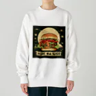 これは、寿司。のこれは、寿司 (ハンバーガー) Heavyweight Crew Neck Sweatshirt