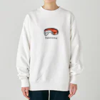 PokuStarの鮭カマ Heavyweight Crew Neck Sweatshirt