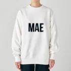 ○△□。のMAE&USHIRO(前後) Heavyweight Crew Neck Sweatshirt