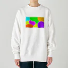 ミクノガレのカラフルでテンション上げてこ Heavyweight Crew Neck Sweatshirt