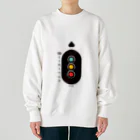 東邦電機工業 official shopの東邦人気製品イラスト 色灯信号機 Heavyweight Crew Neck Sweatshirt