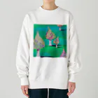 dot waltzのPrism Woodland Heavyweight Crew Neck Sweatshirt