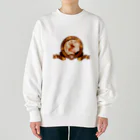 ｱ！！！ﾈｺﾁｬﾝ！！！！！！！！のらおんちゃんだ！！ Heavyweight Crew Neck Sweatshirt