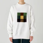 3×3 のドット絵のモナリザ - 3×3 のドット絵 Heavyweight Crew Neck Sweatshirt