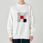 3×3 のドット絵のバンクシー - 3×3 のドット絵 Heavyweight Crew Neck Sweatshirt