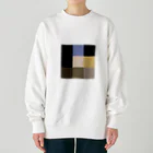 3×3 のドット絵の真珠の耳飾りの少女 - 3×3 のドット絵 Heavyweight Crew Neck Sweatshirt