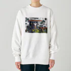 モナカの春を連れて Heavyweight Crew Neck Sweatshirt