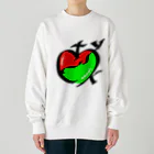 エスポワールたゃのまきたゃアップル Heavyweight Crew Neck Sweatshirt