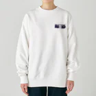 リジット・モータースポーツのRIGID透過ロゴ紺 Heavyweight Crew Neck Sweatshirt