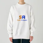 studioarumakan1のstudio　arumakan ガススタンド Heavyweight Crew Neck Sweatshirt