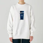 日本のおもしろEngrish看板のI eat garbage every day Heavyweight Crew Neck Sweatshirt