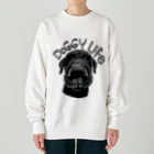 PUG ARTWORKS のわんちゃんコレクション 犬 Heavyweight Crew Neck Sweatshirt