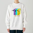 ぺんぎん24の棒アイスの輪くぐり Heavyweight Crew Neck Sweatshirt