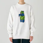 ヒロシオーバーダイブのゾンビなパンダ Heavyweight Crew Neck Sweatshirt