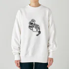 カリツォーの炊飯蛇 Heavyweight Crew Neck Sweatshirt