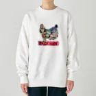 🍩tarojiro(たろじろ) shop🍩の照れてるズ゛ by AI Heavyweight Crew Neck Sweatshirt