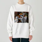 世界美術商店のリンゴとオレンジ / Apples and Oranges Heavyweight Crew Neck Sweatshirt