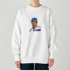 Reason+PictureのPitcherくん01 Heavyweight Crew Neck Sweatshirt