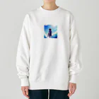sweetsmailstudioのサーファー女子 Heavyweight Crew Neck Sweatshirt