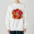 onehappinessのピンシャー　hibiscus　花言葉　onehappiness Heavyweight Crew Neck Sweatshirt