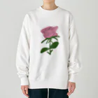 サラスシのmy ROSE ピンク Heavyweight Crew Neck Sweatshirt