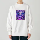 Bayside_BudsのPurple Sheep Heavyweight Crew Neck Sweatshirt