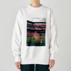 ラーメンマッスルショップのラーメンマッスル　メジャーリーグ⚾️ Heavyweight Crew Neck Sweatshirt