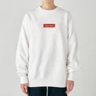 らーめん_ラーメン🍜のRAMEN(ボックスロゴ・赤) 　らーめん_ラーメン🍜 Heavyweight Crew Neck Sweatshirt