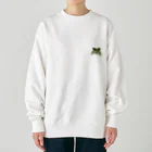 AI-assembleのワンポイントカエル Heavyweight Crew Neck Sweatshirt