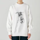 あき缶のふしぎなひと Heavyweight Crew Neck Sweatshirt